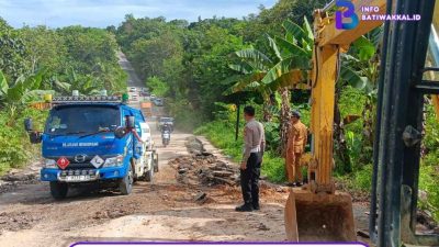 Banyak Titik Rawan, Warga Pertanyakan Penanganan Jalan Poros Berau-Bulungan yang Lambat