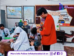 Relawan Mahasiswa Ubah Wajah Pembelajaran Prakarya di Sekolah Negeri