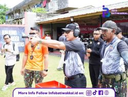 Polda Kaltim Gelar Lomba Menembak Sambut Hari Bhayangkara ke-79